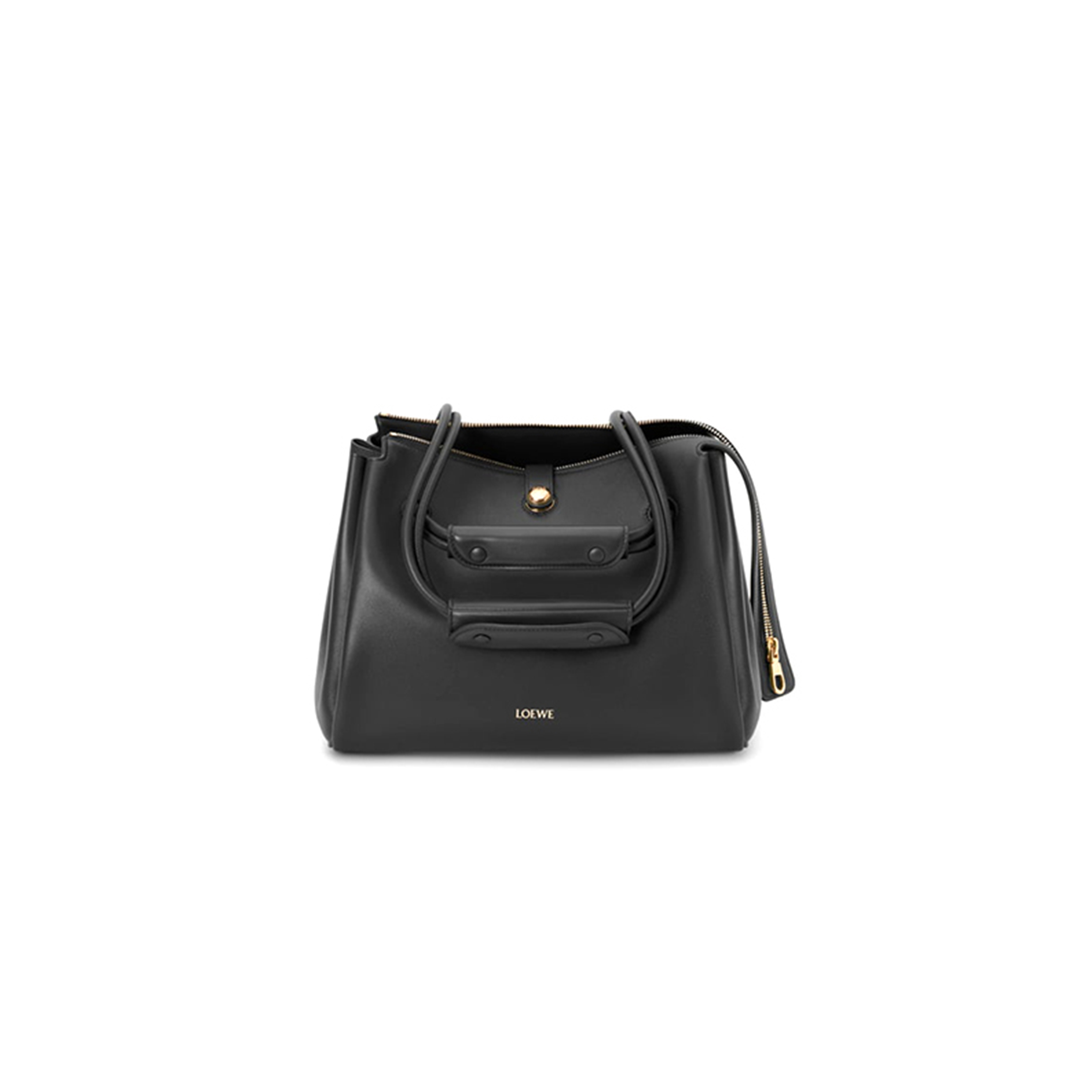 LOEWE MEDIUM MADRID BAG IN SUPPLE CALFSKIN AANBAB1X01-1100 (28.5*23*11cm)
